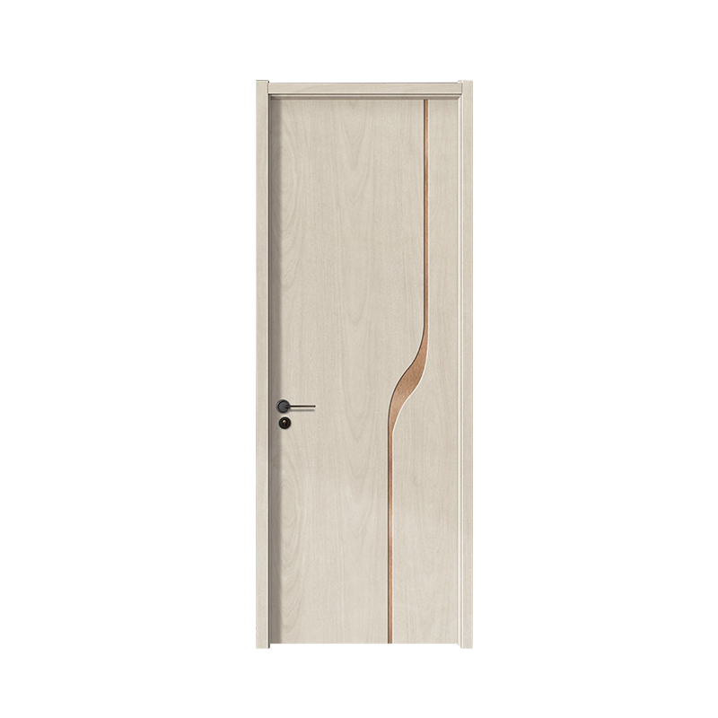 Wall Mounted Hang Sliding Cross Laminated Interior Melamine Wood Door