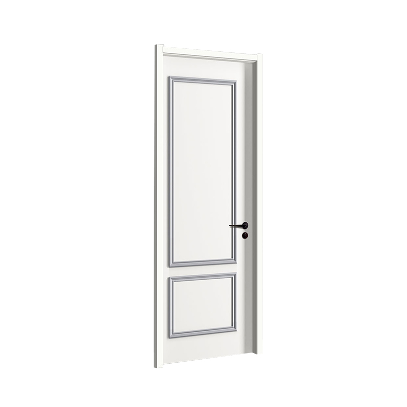 Wall Mounted Hang Sliding Cross Laminated Interior Melamine Wood Door