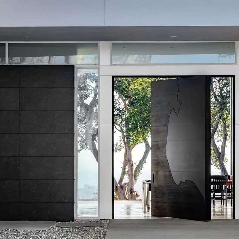 Modern European Luxury House Front Door Exterior Pivot Door
