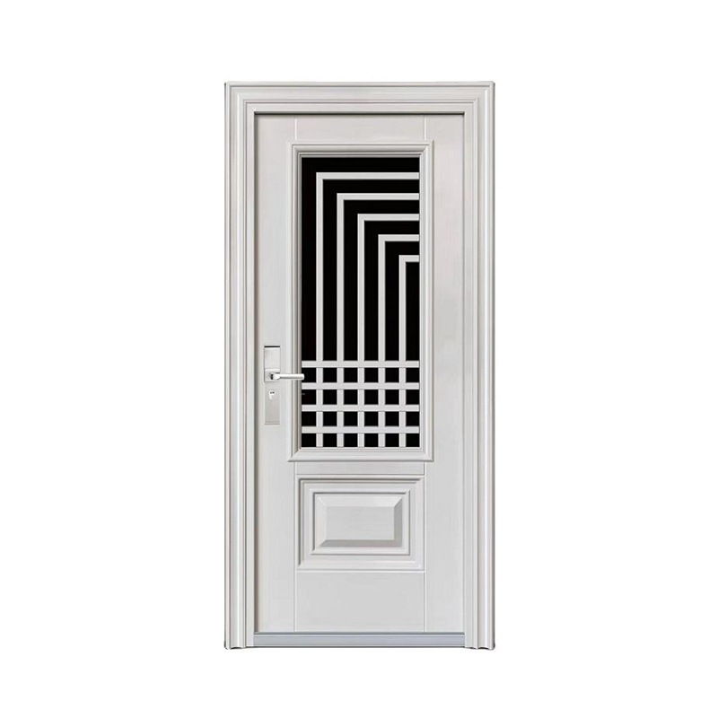 Modern Main Entry Standard Embossed Security Steel Door Metal Door