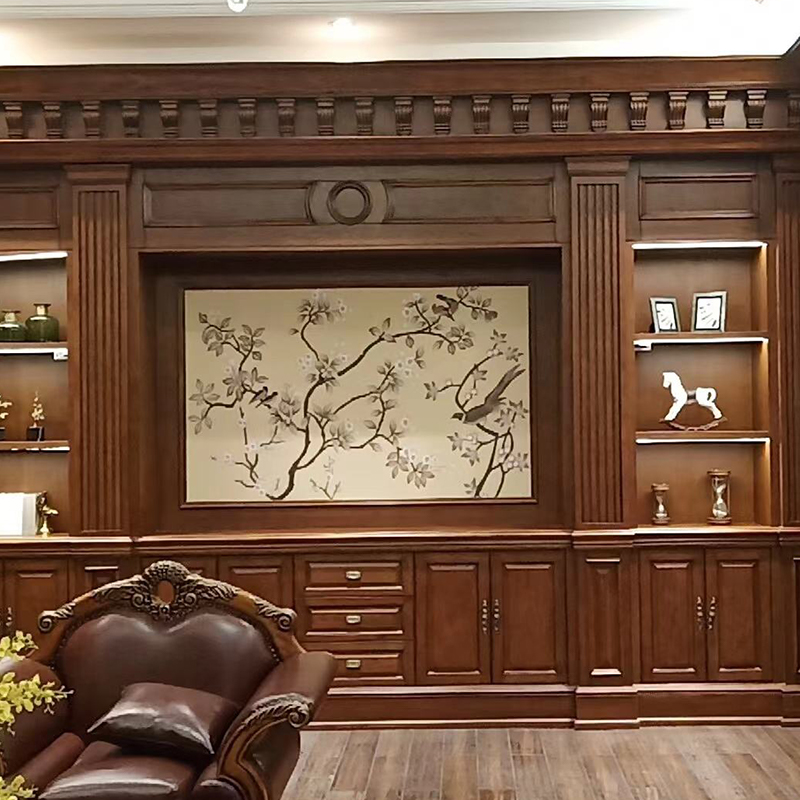 CE Certification Modern Luxury Living Room Furniture Wood PVC TV Cabinet
