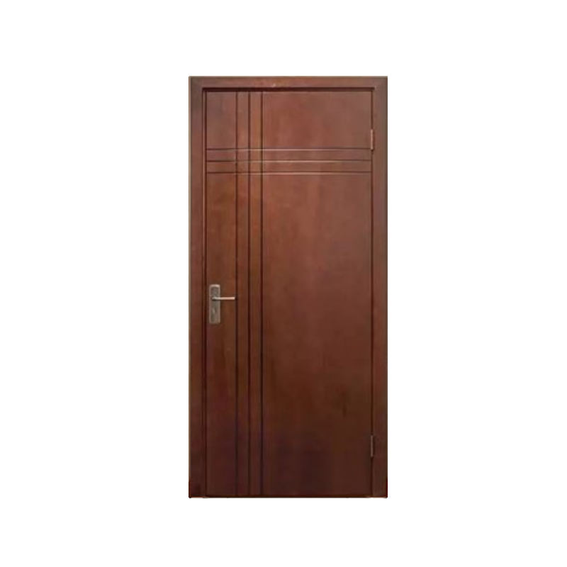 Walnut House Interior Veneer Painting Door for Hotel Room