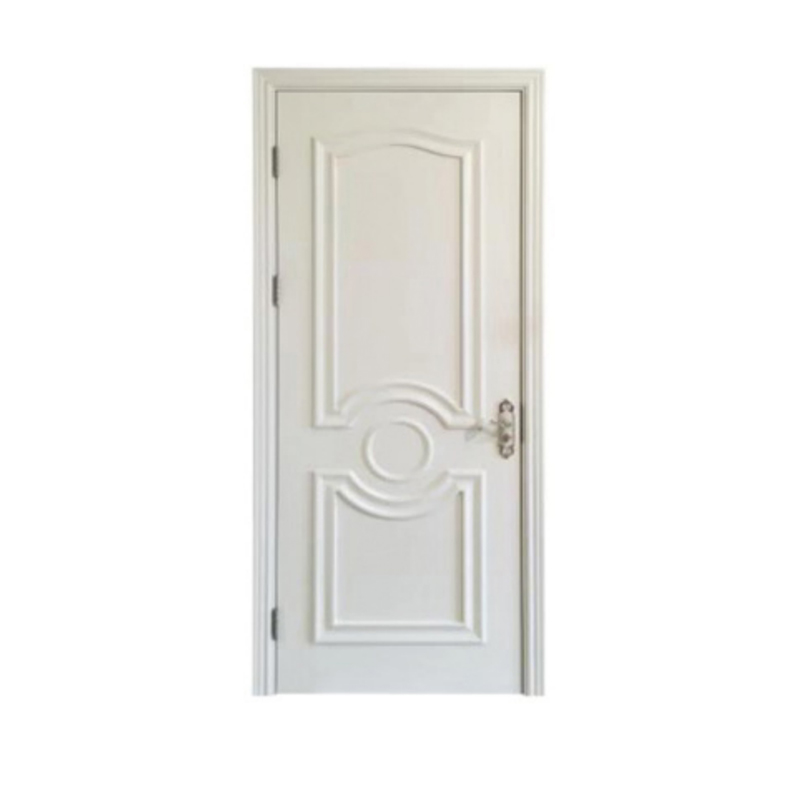 Hotel Soundproof Door Bedroom Solid Wood Interior Veneer Painting Door