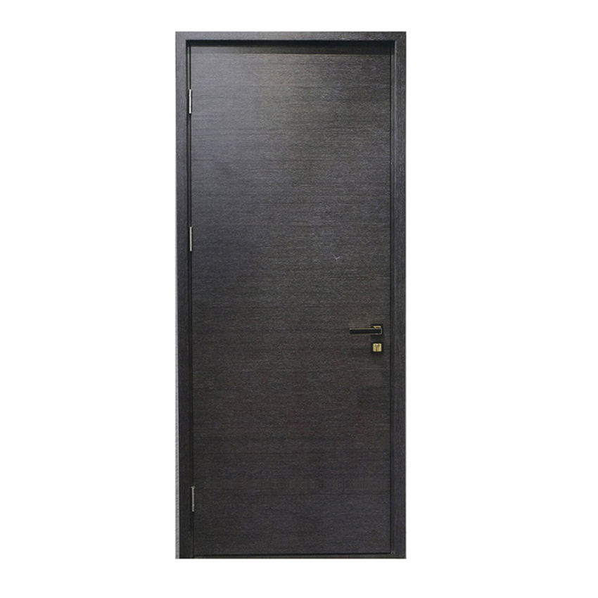 Fireproof MDF Interior Fire Rated Solid Wooden Door