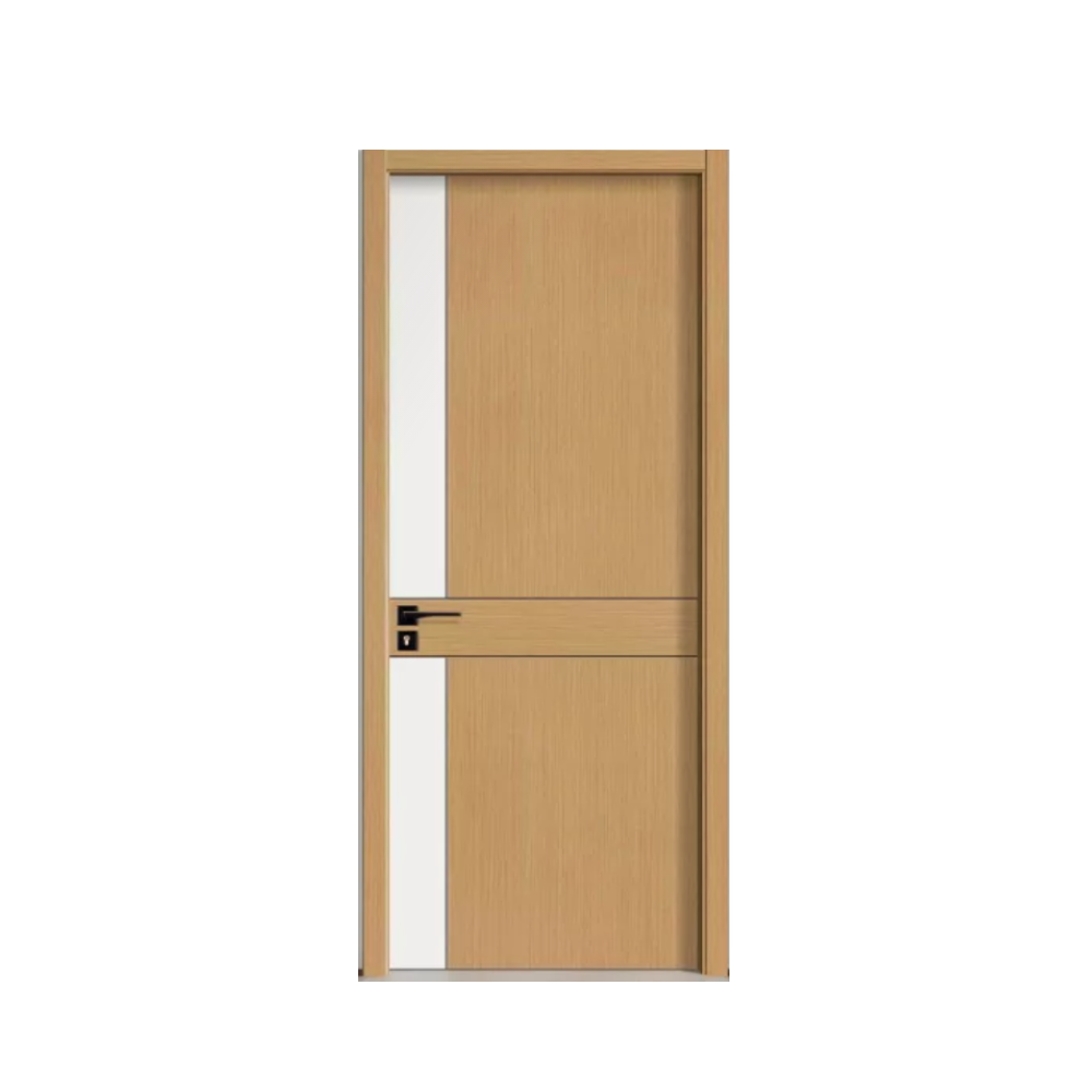 Interior Waterproof Bathroom Door WPC Wood Plastic Composite Door