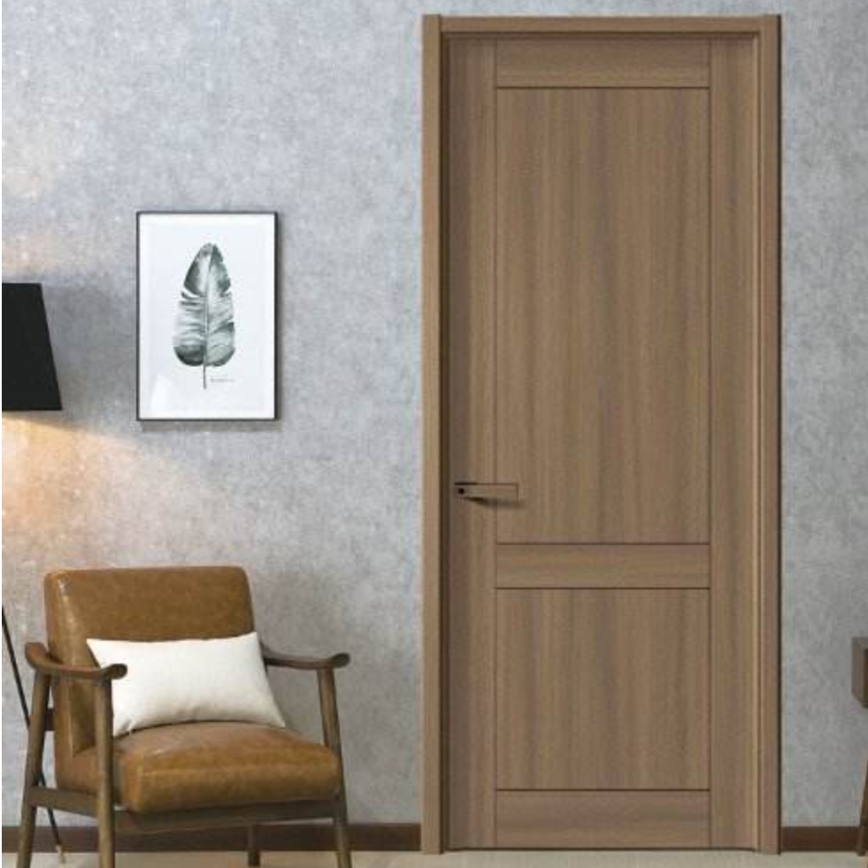 Quality Interior Veneer Painting Door With Frame And Fittings