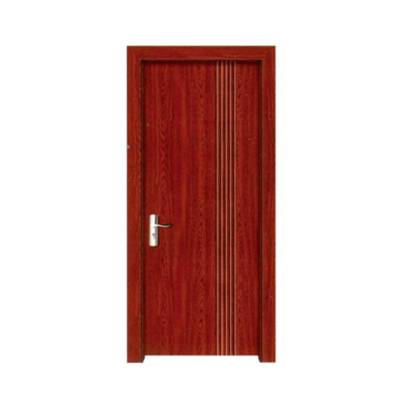 PVC Interior Wood Door Apartment Room Paint Free PVC MDF Bathroom Door