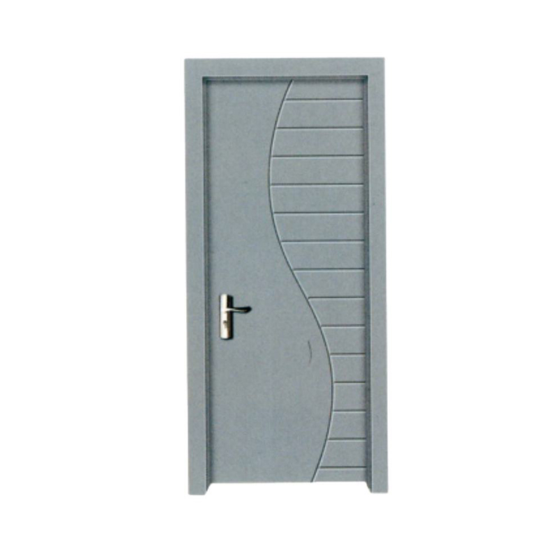 Popular PVC Wood Door Indoor Various Style PVC Doors Color Optional