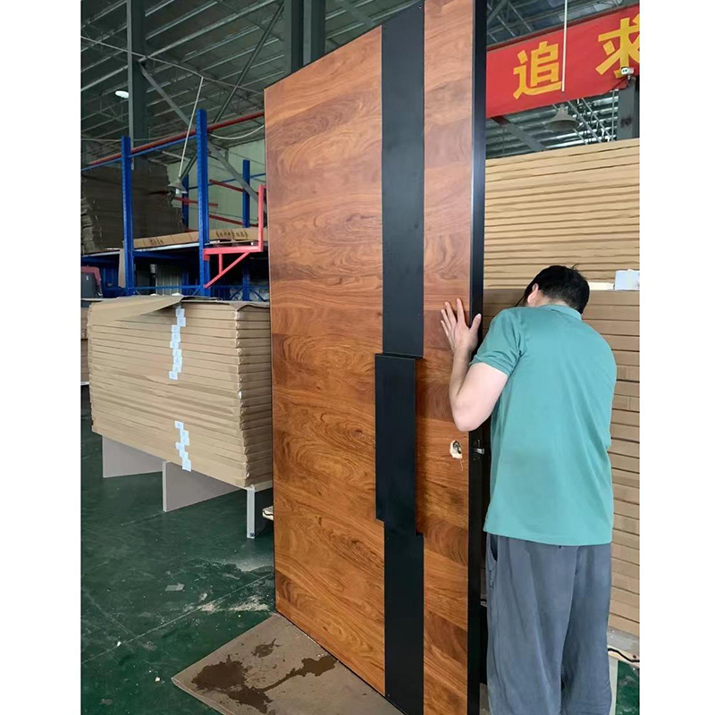 Luxury Modern Solid Wood Pivot Main Door Entrance Door Design