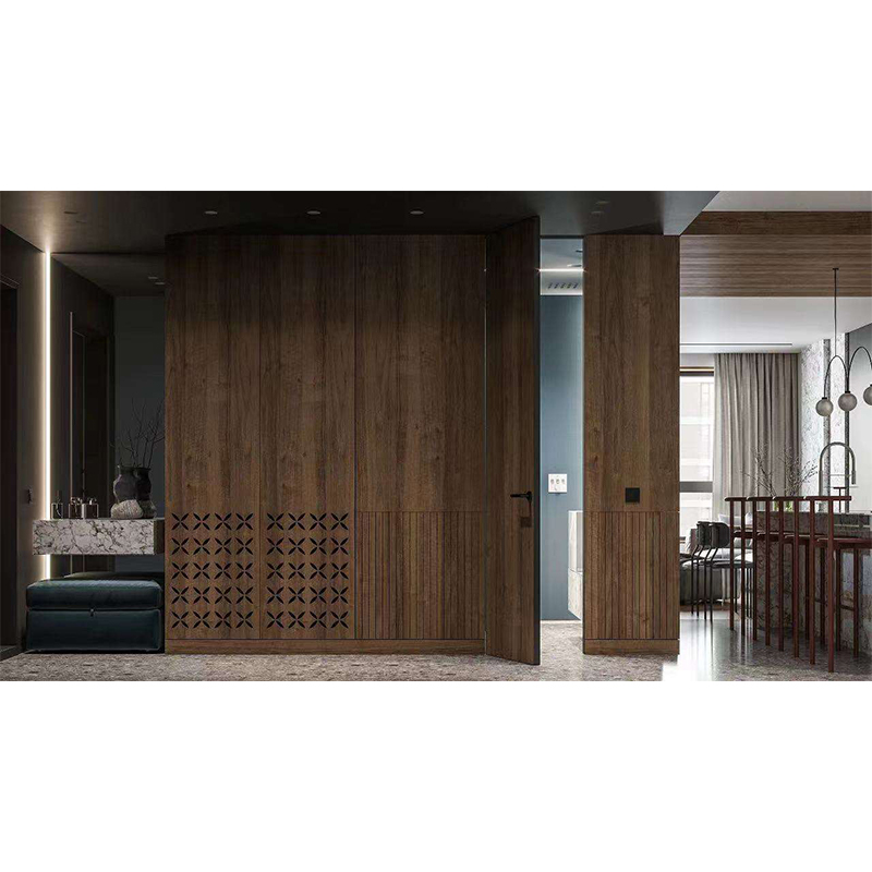 Modern Multi-level Storage Custom Furniture Wood Painting Wardrobe