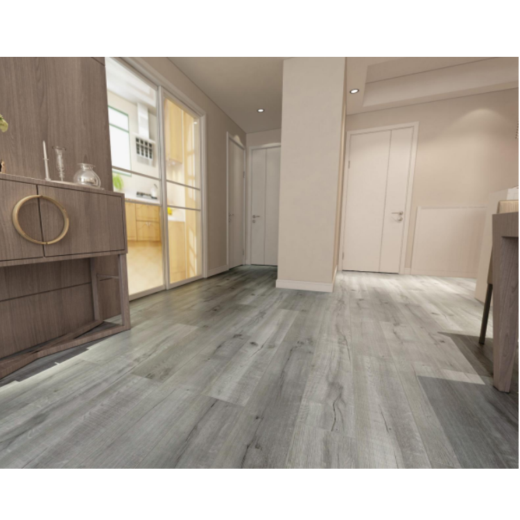 Stone Plastic Composite Laminate Flooring for Living Room Bedroom Hotel