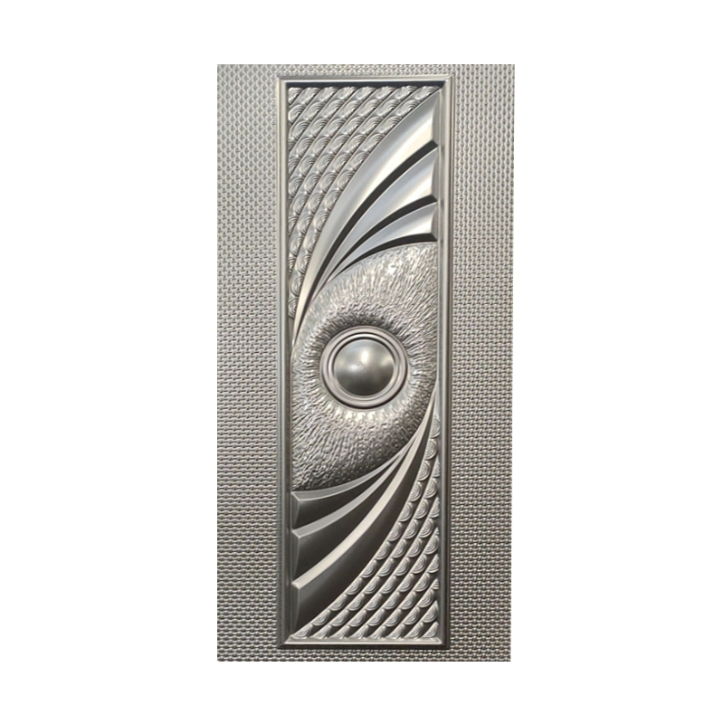 Embossed Cold Rolled Iron Sheet Laminated Steel Door Skin For Security Door