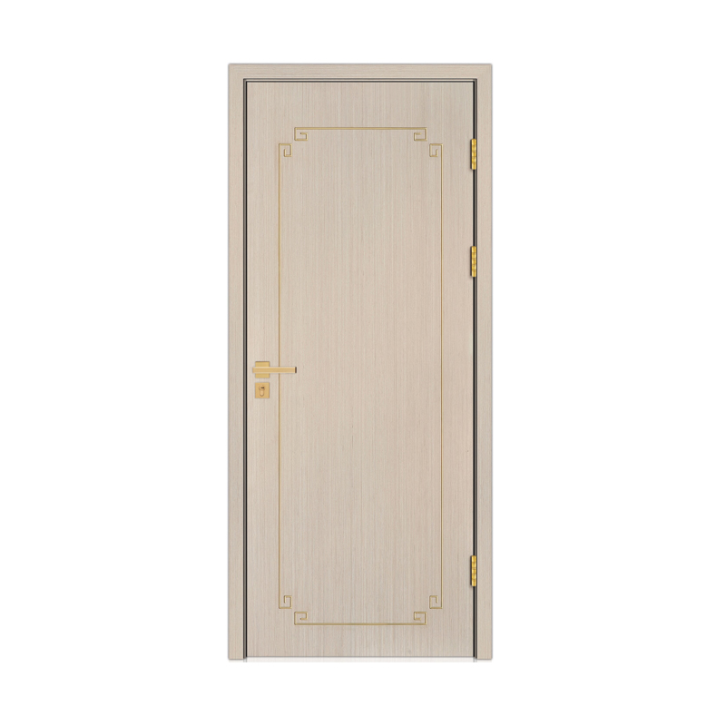 Commercial Apartment Interior Room Solid Wood Veneer Painting Door
