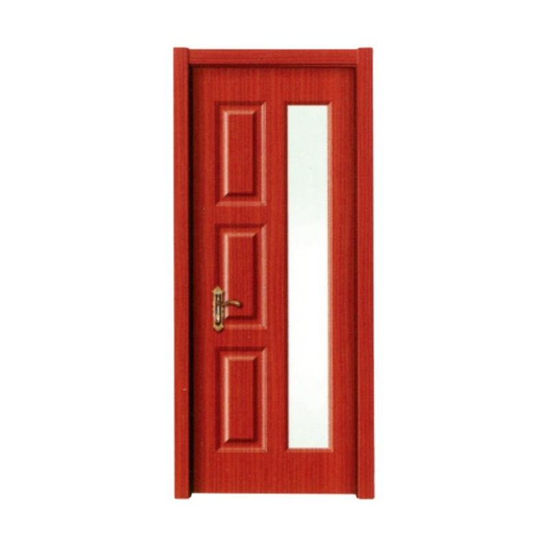 Modern PVC Fiberglass Interior Wooden Door MDF Frame Pre-Hung Door