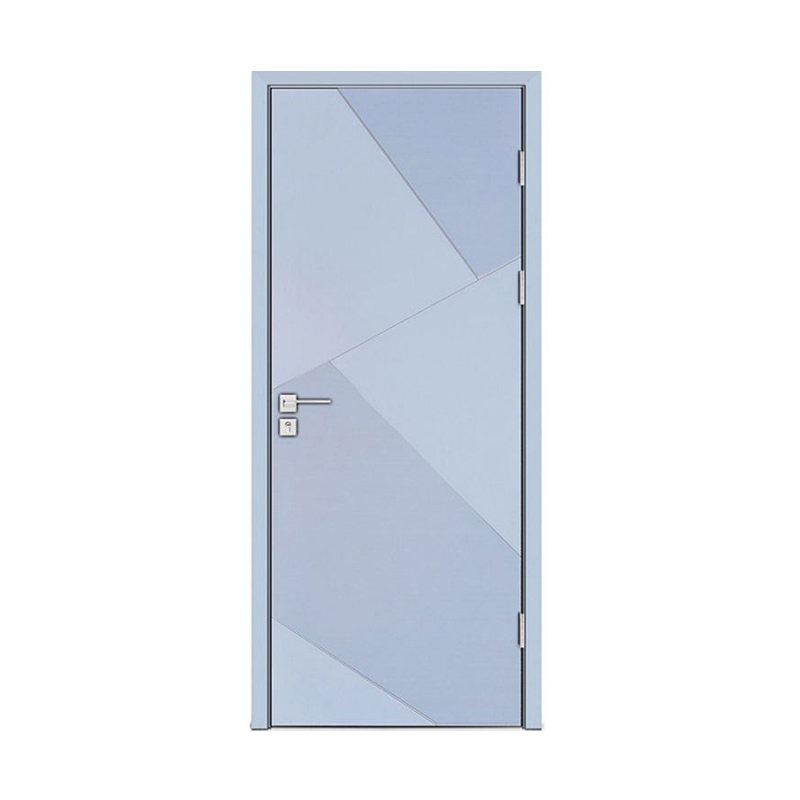 Fireproof Material Security Melamine Frame Hardwood Door